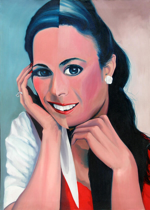 John Cernak painting: Untitled, 1990