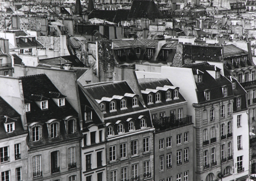 VIEW FROM POMPIDOU, 1985